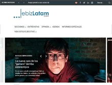 Tablet Screenshot of ebizlatam.com